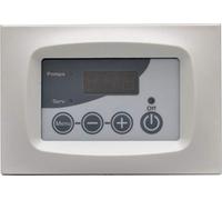 Centralina per termocamini acqu comando pompa + grill + integrazione caldaia digitale (nera)