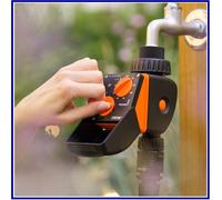 Centralina Programmatore Timer per Irrigazione Automatica Giardino Orto Claber g