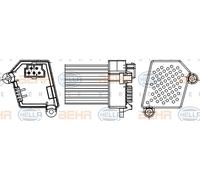 Centralina Resistenza Ventola Abitacolo BMW X3 2003-2011 ORIGINALE