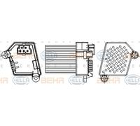 Centralina Resistenza Ventola Abitacolo BMW 316 318 320 323 325 330 ORIGINALE