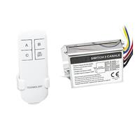 Centralina RF 3 canali telecomando controllo luci interruttore senza fili 1000W