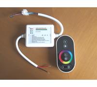 CENTRALINA RGB PER STRIP-LED CON TELECOM. TOUCH-SCREEN 12-24 volt V+