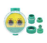 Centralina Timer Irrigazione Automatica a Batteria G3 / 4" per 4 Zone - Programmatore Facile, Ideale per Giardini, Balconi e Terrazzi