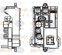 Centralina Ventola Abitacolo Mercedes Classe C W202 da 93 a 00 Originale