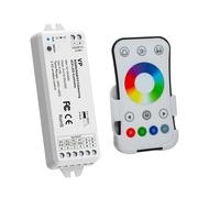 CENTRALINA VP CONTROLLER RF 15A 4CH DIMMER 288W STRISCE LUCI LED TELECOMANDO RGB