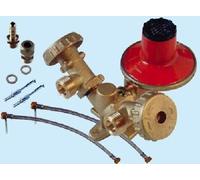 CENTRALINA A GAS PER GPL SENZA MANOMETRO A 2 ELEMENTI "MINI"