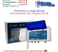 Centralino tv amplificatore di segnale digitale terrestre centralino 3 ingressi