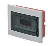 Centralino ad incasso 12 moduli grigio sportello fumè IP40 Elettrocanali EC63012