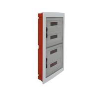 Centralino Da Incasso Da 72 Moduli, 460x880x90mm, Sportello Trasparente Fume, IP40 Da Interno, Telaio Estraibile, Ideale Per Installazioni Elettriche Domestiche e Industriali6