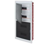 CENTRALINO DA INCASSO GRIGIO PORTELLO FUME 72 MODULI - ELETTROCANALI SERIE CIVILI EC63072