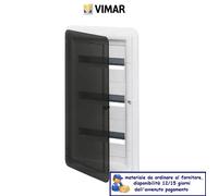 Centralino Vimar incasso 36 moduli DIN IP40 con sportello fumè V53136