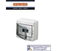 CENTRALINO DA PARETE 12 MODULI IP65 GEWISS GW40113 GRIGIO