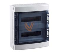 CENTRALINO QUADRO ELETTRICO DA ESTERNO STAGNO 36 MODULI IP65