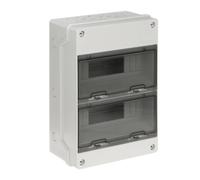 Centralino da parete IP65 con portello da 24 Moduli Marlanvil 920.24