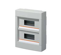 Centralino da parete senza portella 24 moduli IP40 grigio