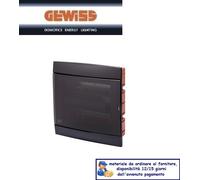 CENTRALINO GEWISS DA INCASSO 24+2 MODULI GW40233VT TITANIO