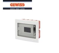 CENTRALINO GEWISS DA INCASSO 8 MODULI IP40 GW40604