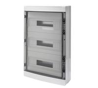 Centralino Gewiss esterno IP65 54 (18x3) portello fumè IP65 GW40108