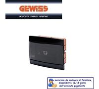 CENTRALINO INCASSO 4+1/2 MODULI GEWISS GW40237TN COLORE NERO