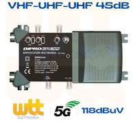 Centralino larga banda per interno DIPROGRESS V-U-U- 12V 30dB 5G DPHM3130