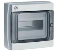 Centralino Bocchiotti PABLO 8 moduli con portella fumè IP65 B06522