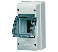 CENTRALINO PARETE DIN CON PORTELLO IP55 STAGNO 3 MODULI VIMAR V51003 GRIGIO 7035