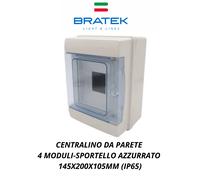 Centralino Quadro Elettrico da parete 4-8-12 moduli da interno esterno IP40 IP65