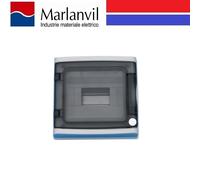 CENTRALINO QUADRO ELETTRICO IP 65 55 PARETE MARLANVIL 8 12 36 24 moduli DIN