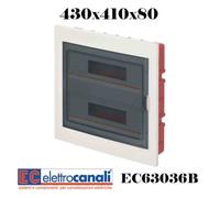 CENTRALINO QUADRO ELETTRICO INCASS 4 8 12 24 36 54 72 BIANCO EC63036B