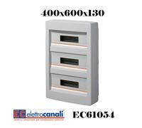 CENTRALINO QUADRO ELETTRICO P. IP40 2 4 8 12 24 36 54 ELETTROCANALI EC61054