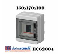 CENTRALINO QUADRO ELETTRICO P. IP65 4 8 12 24 36 54 72 ELETTROCANALI EC62004