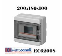 CENTRALINO QUADRO ELETTRICO P. IP65 4 8 12 24 36 54 72 ELETTROCANALI EC62008