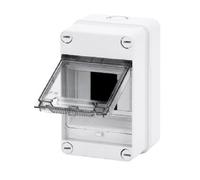 CENTRALINO STAGNO 4 MODULI IP55 CON PORTA FUME' GEWISS GW40001