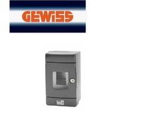 Centralino stagno Gewiss di emergenza grigia 4 moduli EN50022 GW42207