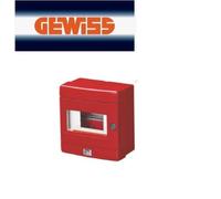 Centralino stagno Gewiss di emergenza 8 moduli EN50022 GW42208
