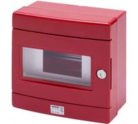 Centralino Stagno Gewiss per Emergenza 8 Moduli IP55 Rosso GW42202