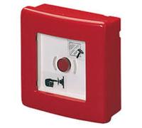 CENTRALINO STAGNO PER EMERGENZA CON PULSANTE ILLUMINABILE E DUE CONTATTI GW42201