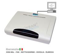Centralino telefonico 4/16 messaggio DISA 90sec.Fax Rubrica manuale in italiano