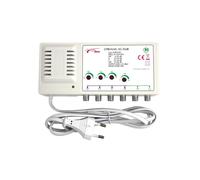 CENTRALINO TV DTT DA PARETE VHF/UHF/IV/V 4 INGRESSI SEPARATI REGOLABILI MAX 35DB