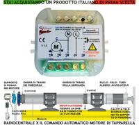 CENTRALIZZAZIONE TAPPARELLA COMANDO RADIO ELETTRICO 220 V FR.433,92 MHZ SERRANDA