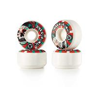 Centrano Hydroponic, Ruote per Skateboard Unisex-Adulto, Bianco/Rosso, 52 mm