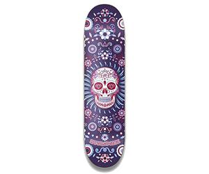 Centrano Idroponica, Tavola da Skateboard Unisex, Catrina Nera, 8.25"