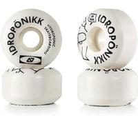 Centrano Unisex - Adulti Hydroponic Skateboard Rollen, Bianco, 55 mm