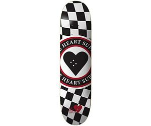 Centrano Unisex - Adulto Insignia Check Skateboard Deck, Nero, 8"