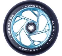 Centrano Unisex - adulto Longway Scorpion Scooter Roll, petrolio, 110 mm