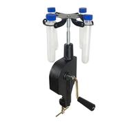 Centrifuga a manovella, separatore manuale da laboratorio da 1800 giri/min, per tubi centrifughi da 15 ml* 4, può essere fissato sul tavolo, per esperimenti di dimostrazione di separazione centrifuga