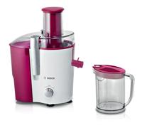 Centrifuga Bosch MES25C0 700W 2L Cassetto Polpa Acciaio Inox Bianco Ciliegia