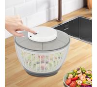 Centrifuga elettrica per insalata con USB 4,75 l, capacità 500 giri/min