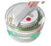 Centrifuga for insalata multifunzionale da 3 litri, essiccatore for verdure a foglia di lattuga, lavatrice e miscelatore(White 1PC)