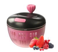 Centrifuga Frutta Essiccatore per Verdure, Colino 800ml Ciotola Per Lavare Alimenti Scolapiatti Stabile Strumento Da Cucina Per La Casa Viaggi